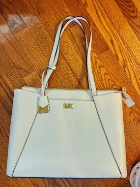 MICHAEL KORS TOTE BAG/PURSE WHITE